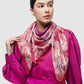 Dune Jacquard Voile - Fuchsine