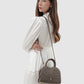 Joy Bag Small - Suede Leather - Taupe