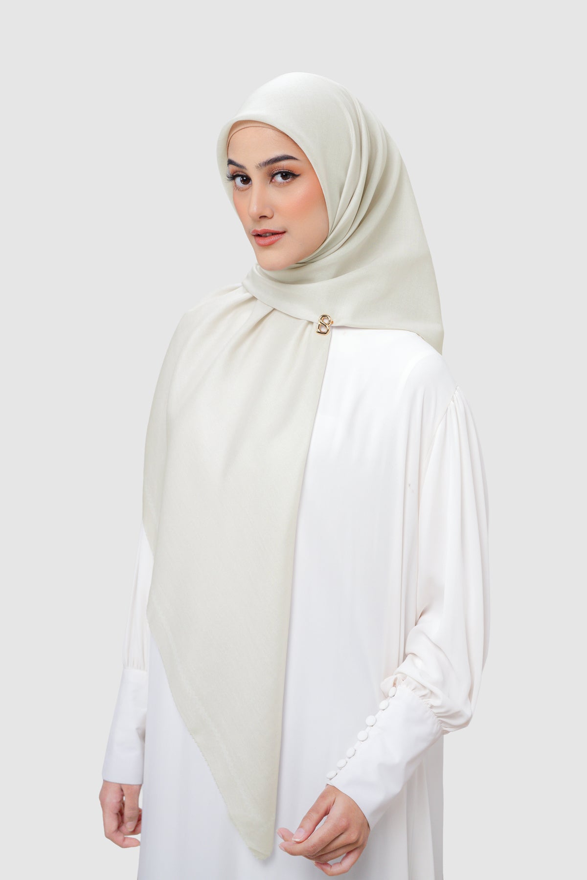 Today's Scarf XL - Antique White