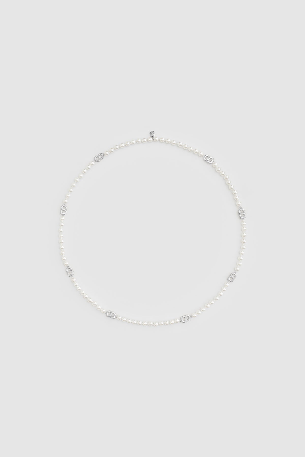 Luna Double Necklace - Silver