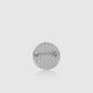 Liora Pin Brooch - Silver Clear