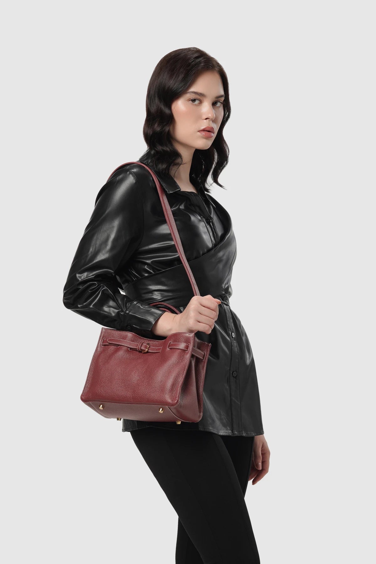The City Bag Small - Cremisi