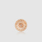 Victorian Crystal Pin Brooch - Rose Gold
