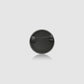 Sofia Round Pin Brooch - Hematite