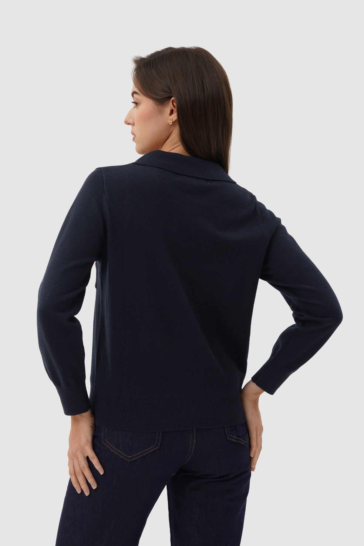 Signature Cardigan - Navy