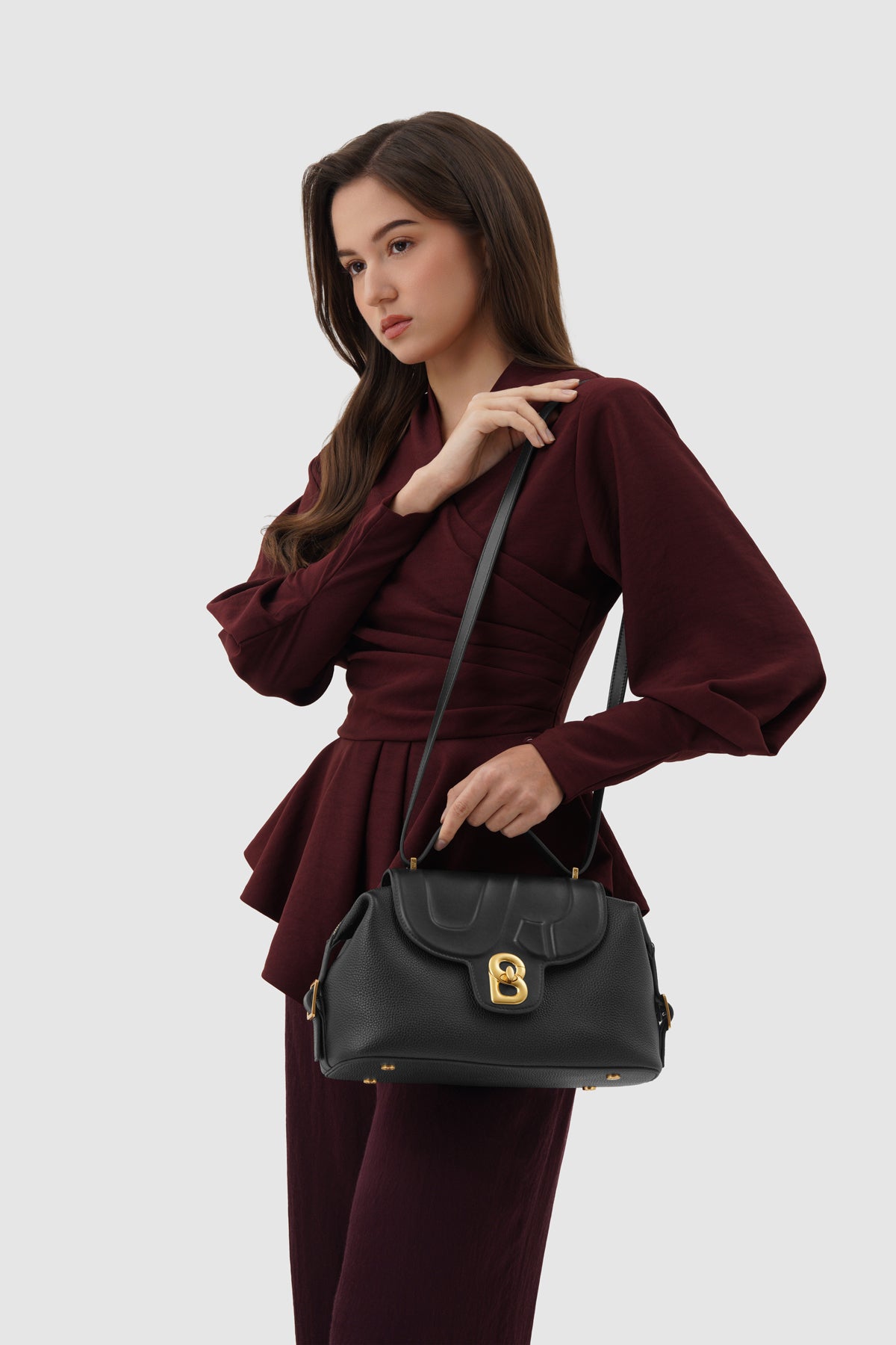 Alma Shoulder Bag - Black