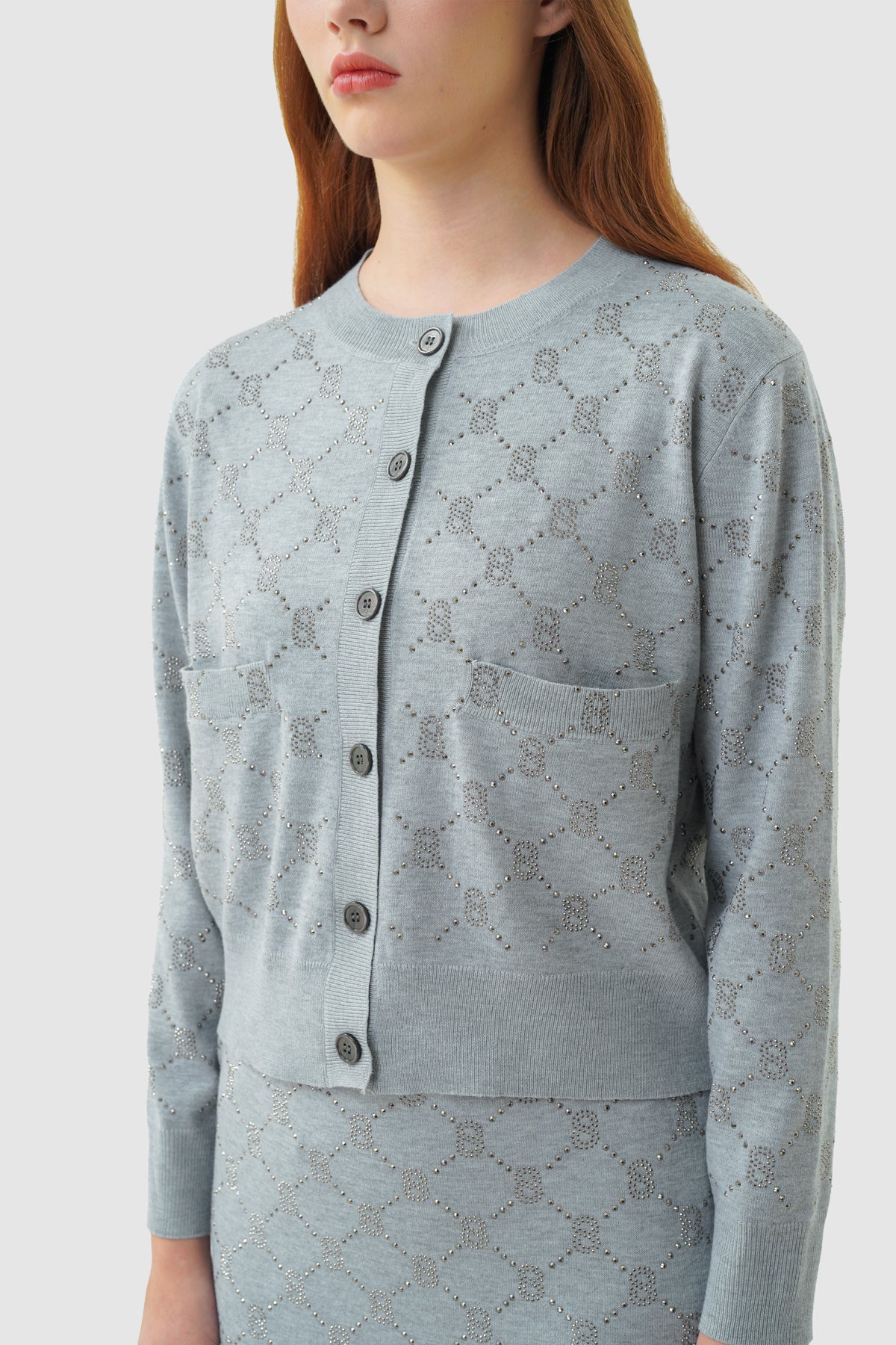 Beverly Knit Set - Grey