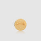 Petite Round Pearl Brooch - Gold