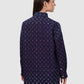 Monogram Denim Shirt - Fuchsia