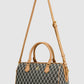 Monogram Handbag - Brown