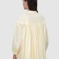 Leena Cotton Ruffle Shirt - Yellow