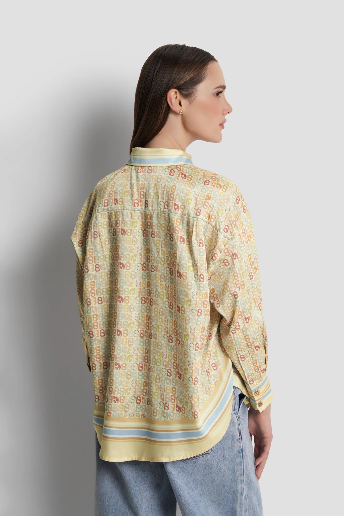 Nagita Oversized Shirt - Butter