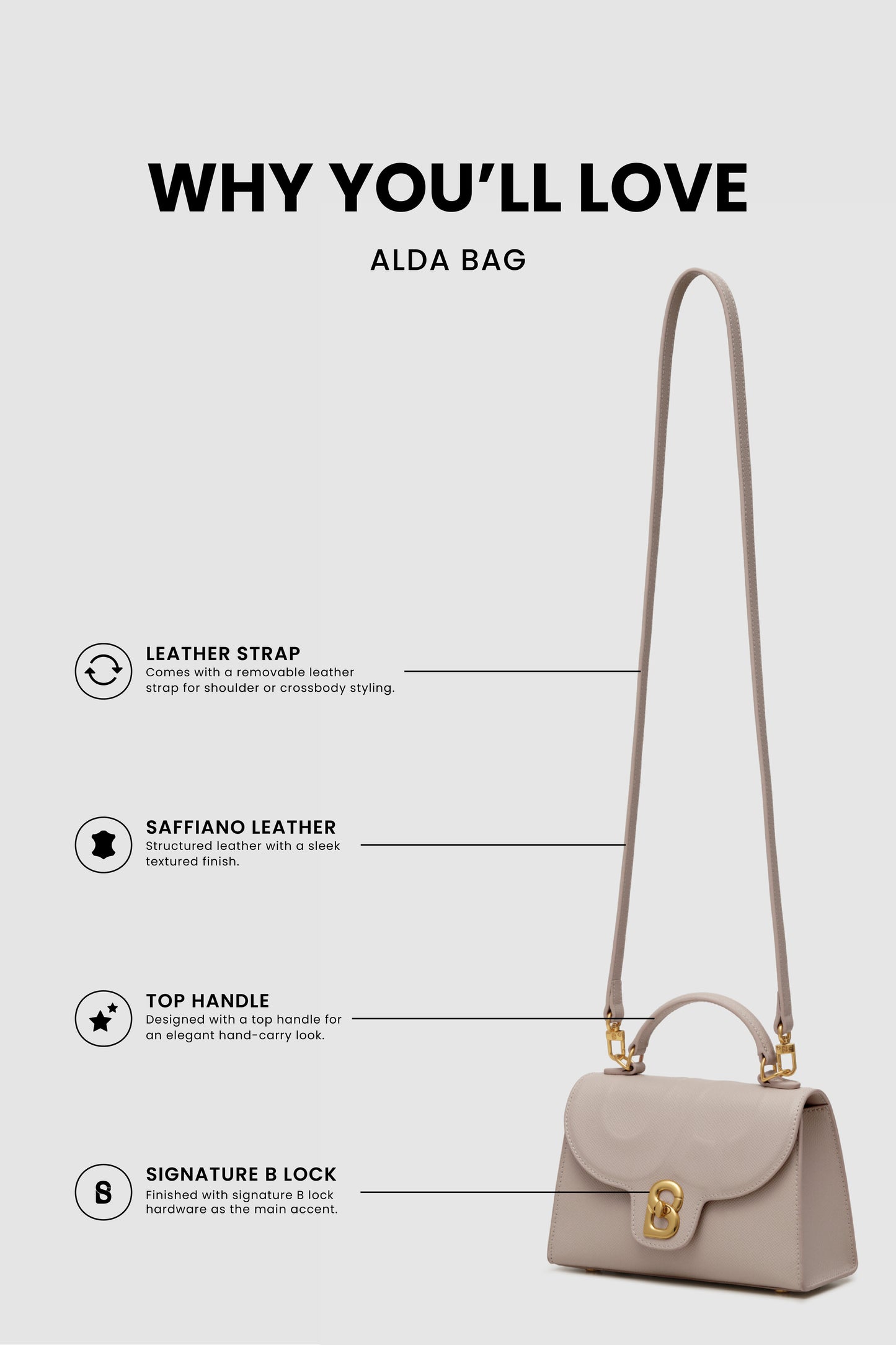 Alda Bag - Taupe