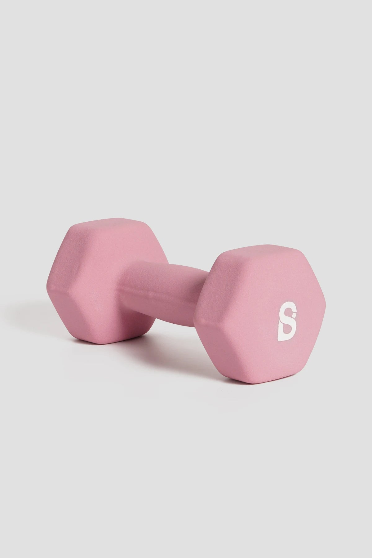 be active dumbbell in pink by buttonscarves detail
