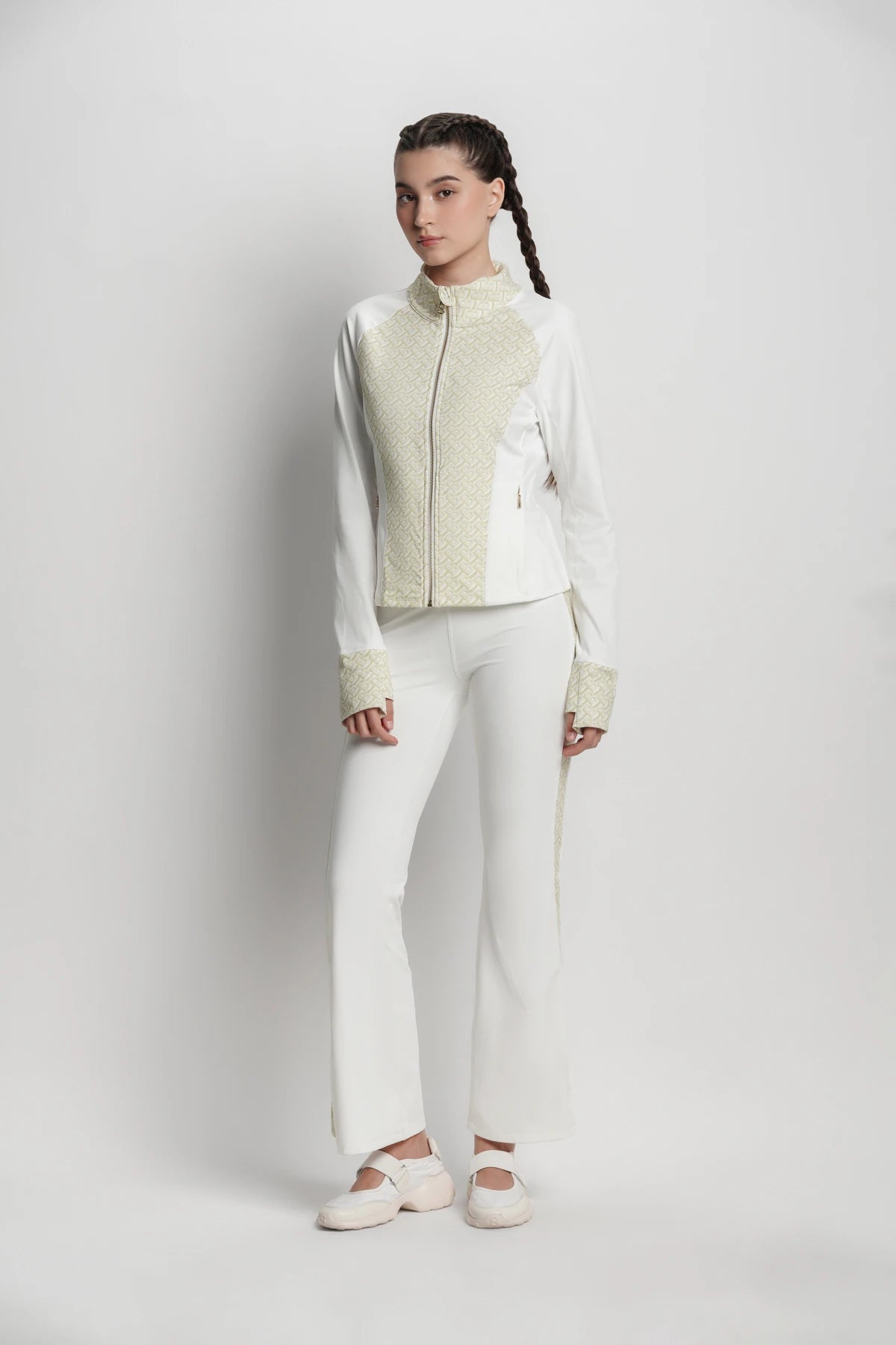 bimu define jacket in vanilla by buttonscarves overview look