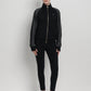 bimu shield jacket in black by buttonscarves overview look