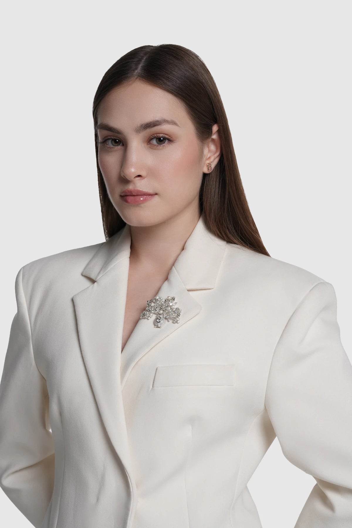 Bloomora Brooch - Silver