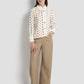 nagita crop shirt in white by buttonscarves overview look