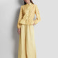 Nagita Peplum Shirt - Butter