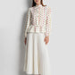 Nagita Peplum Shirt - White