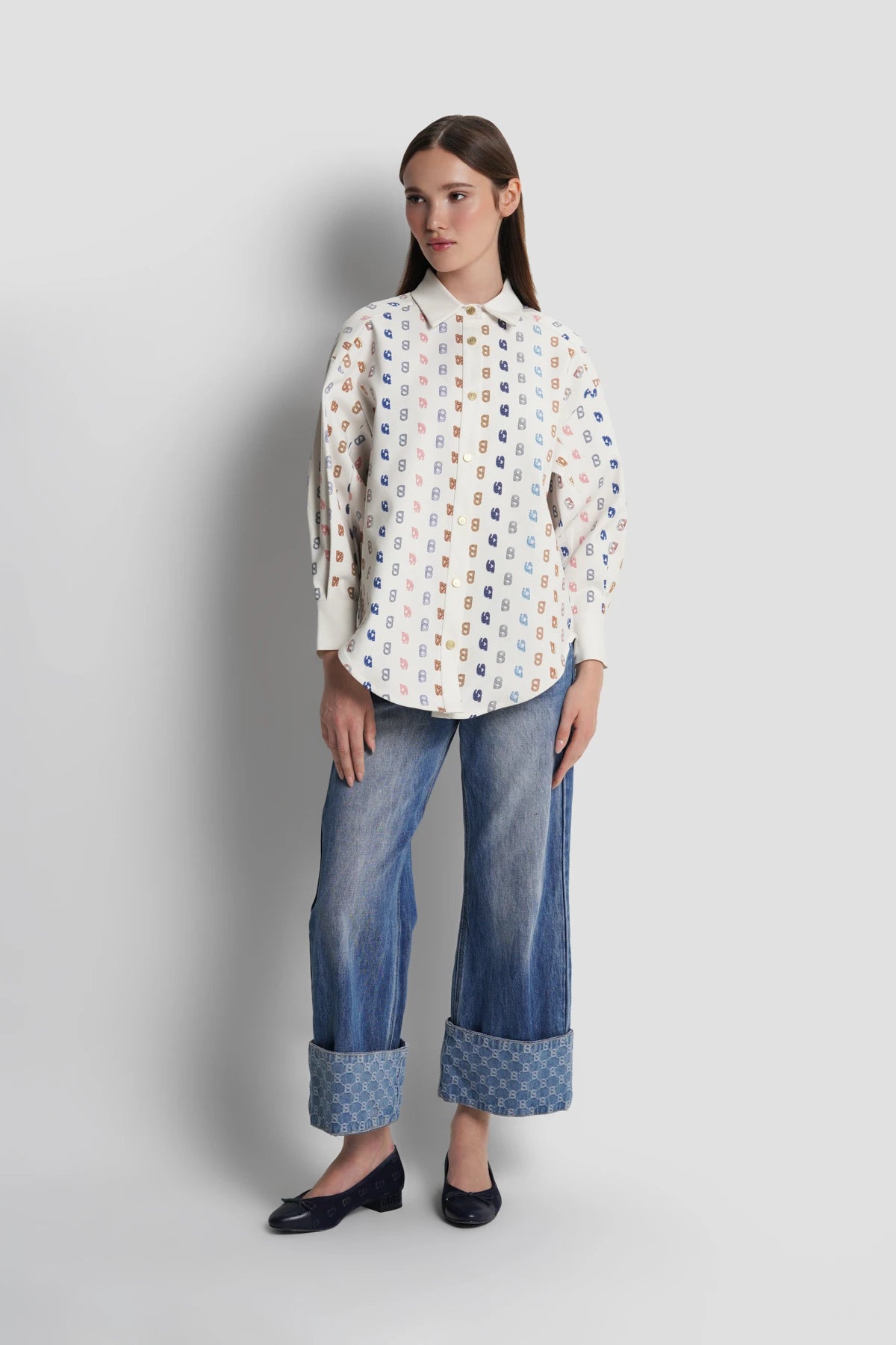 Nagita Shirt - Azure