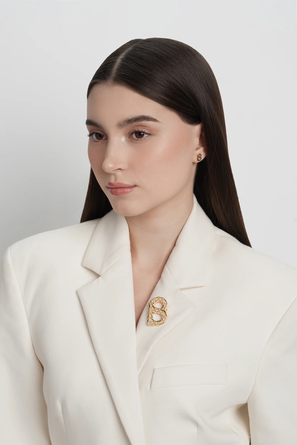 Cara Brooch - Gold