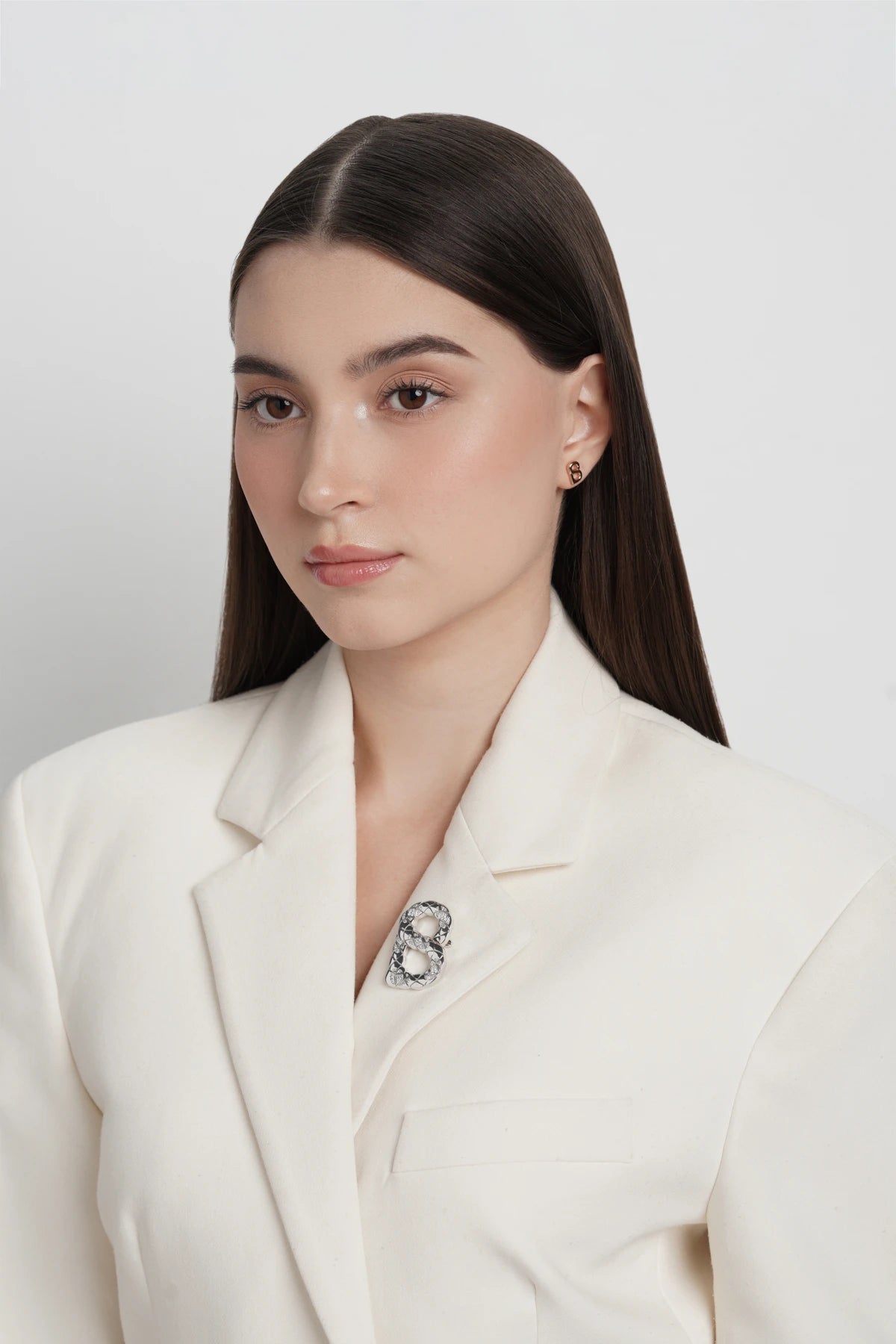 Cara Brooch - Silver