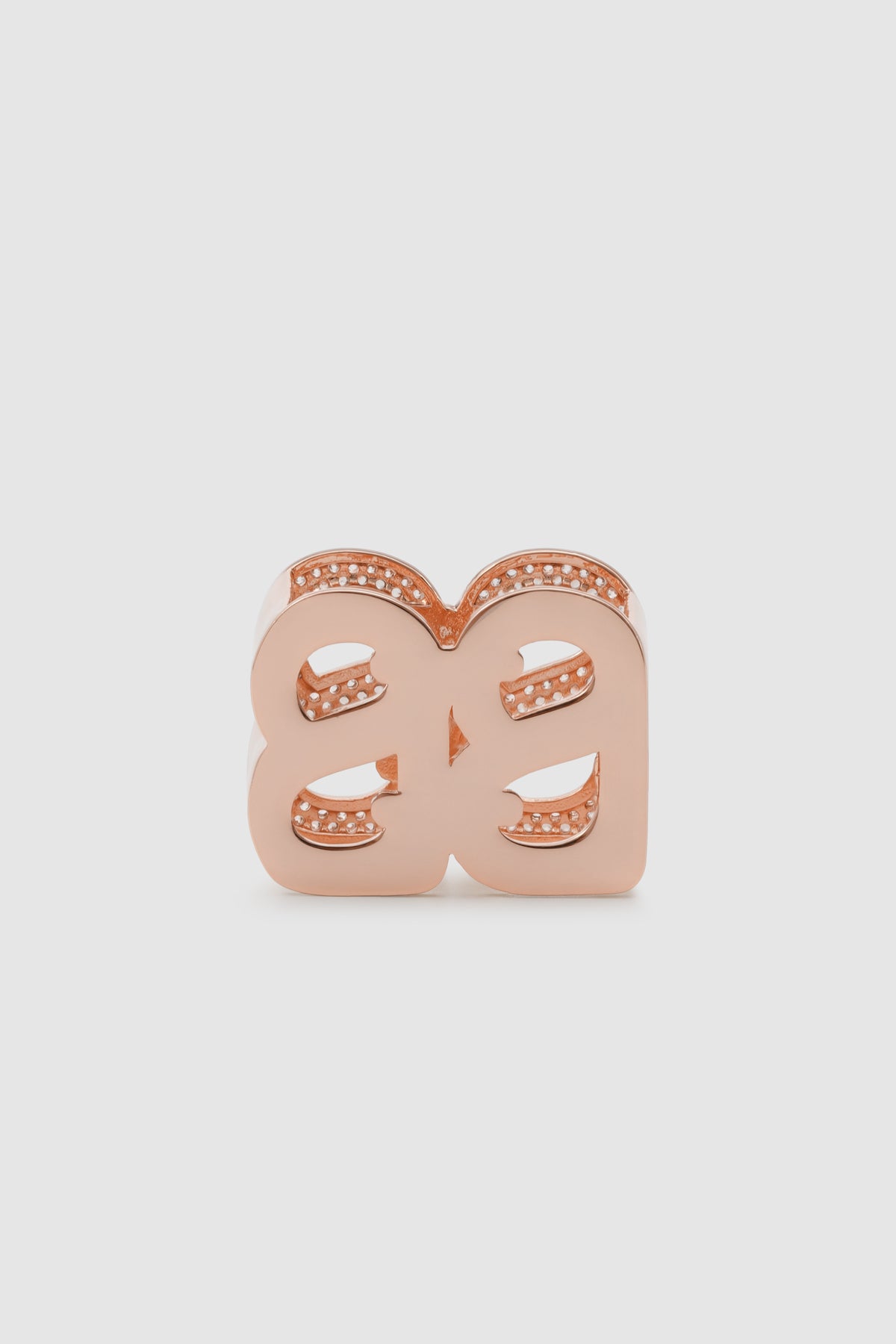 Éclat Ring Brooch - Rose Gold
