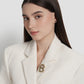 Interlock Brooch - Anti Gold