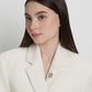 Interlock Petite Brooch - Rose Gold