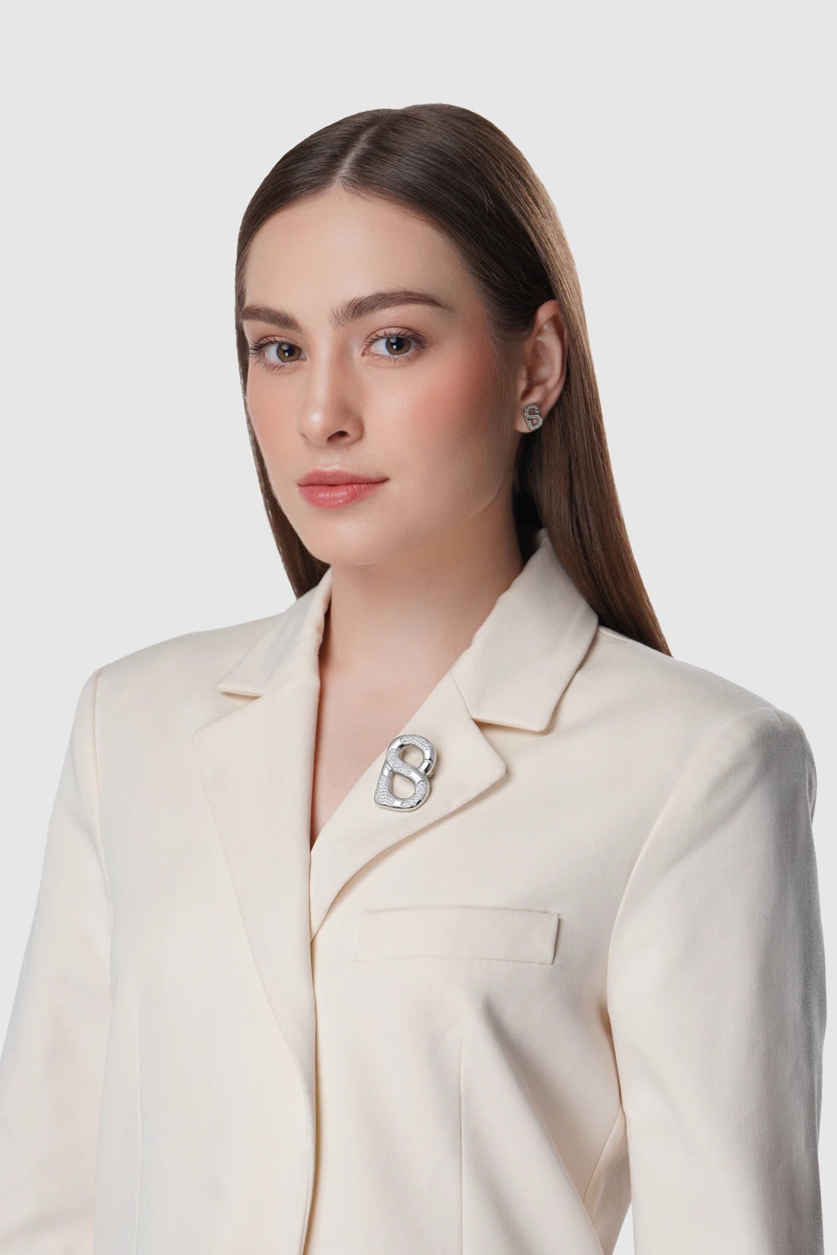 Isla Brooch - Silver