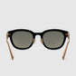 luca sunglasses in bronze by buttonscarves back view