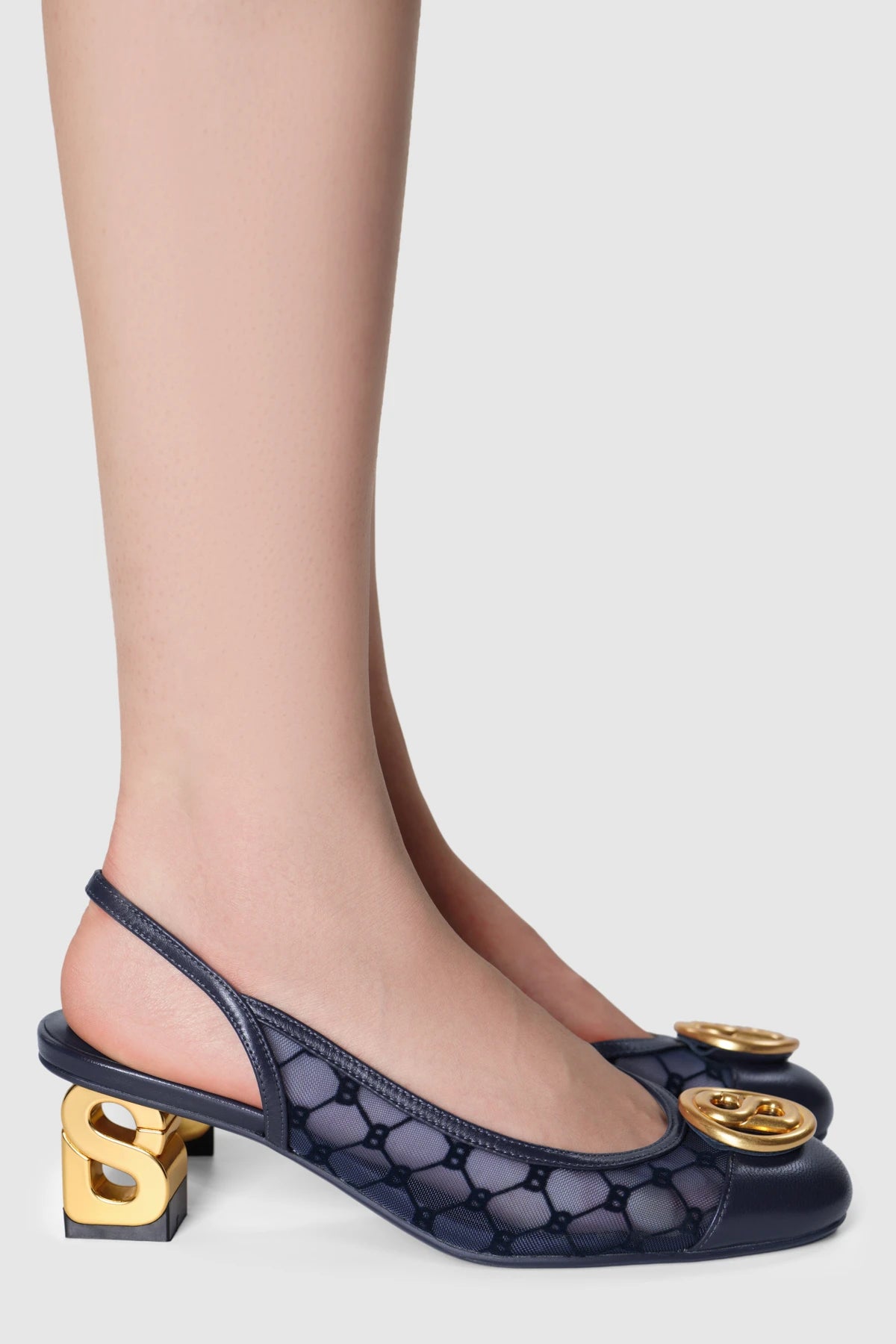 Meela Be Heels - Navy
