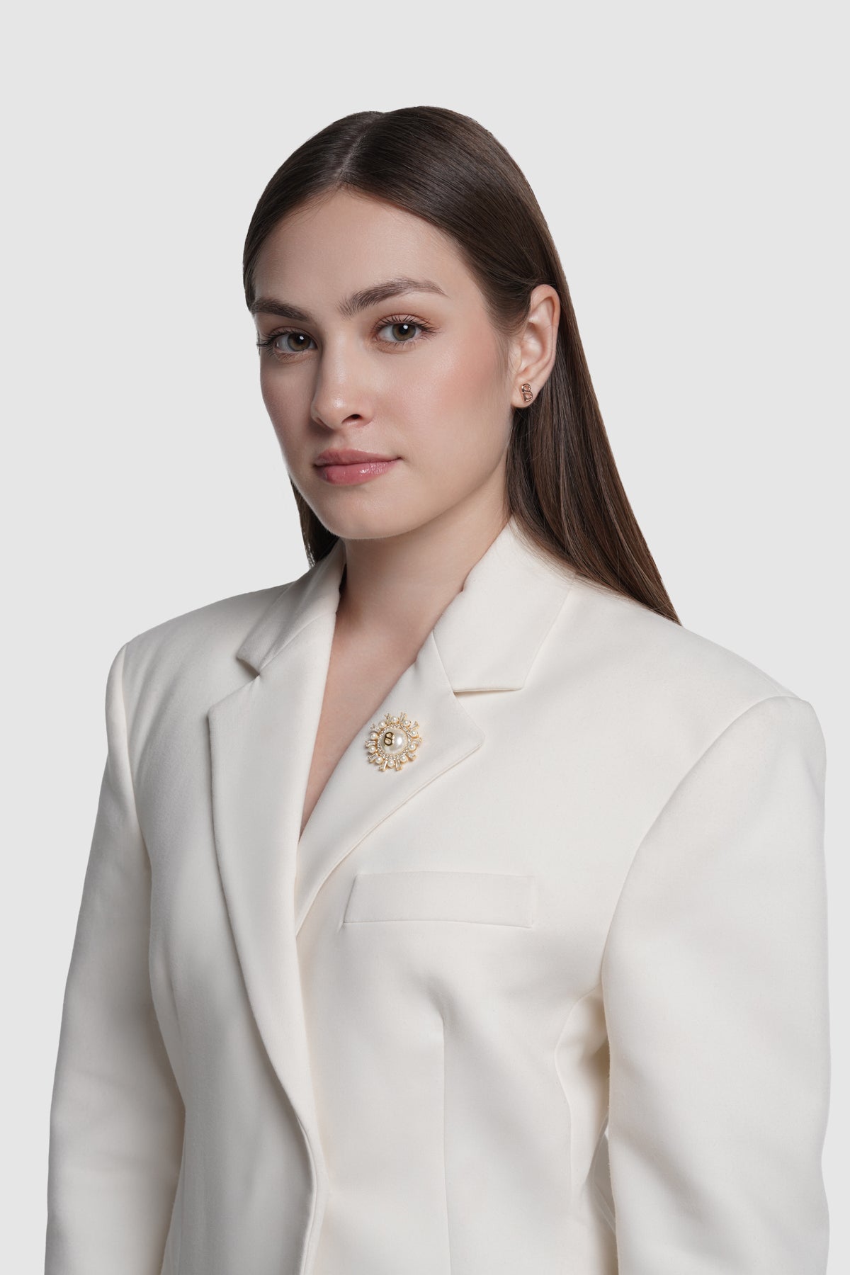 Mirea Petite Brooch - Gold