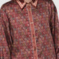 Nagita Oversized Shirt - Pomegranate