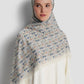 Nagita Tie Back Square - Azure