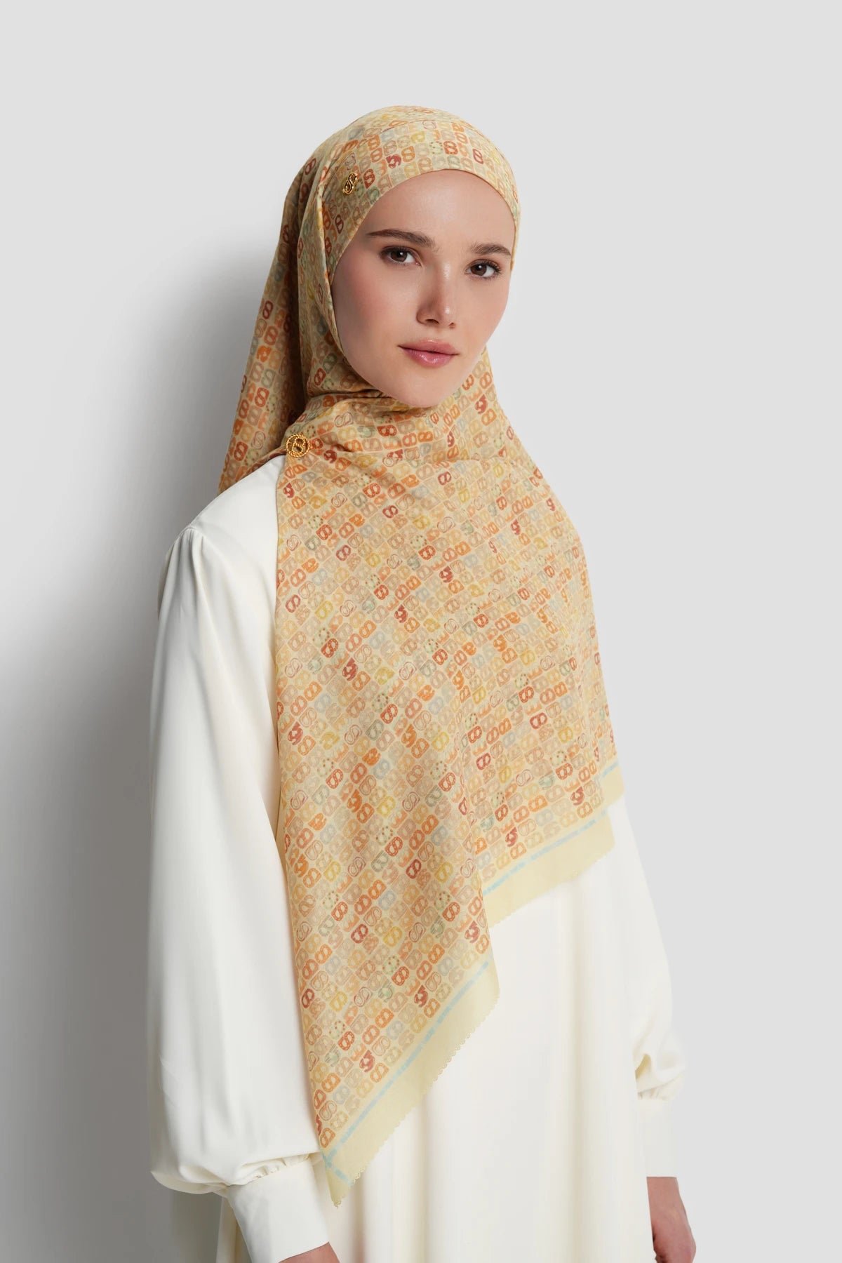 Nagita Tie Back Square - Butter