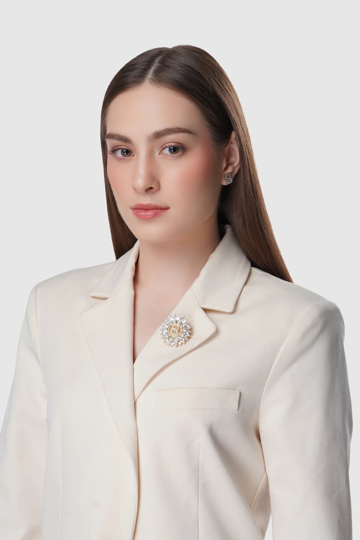 Raina Brooch - Gold