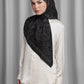 Samla de Fleur Tie Back Square - Black