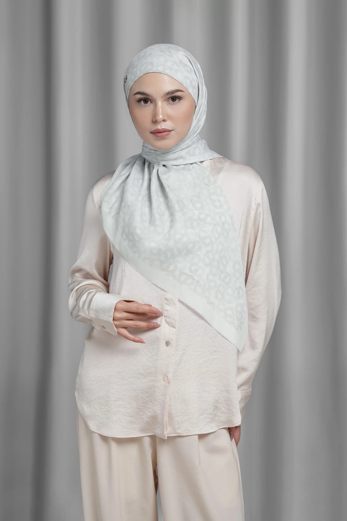 Samla de Fleur Tie Back Square - Dawn