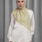 Samla de Fleur Tie Back Square - Pale Khaki