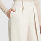 Signature Wide Pants - Cream