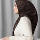 Songket Square - Mahogany