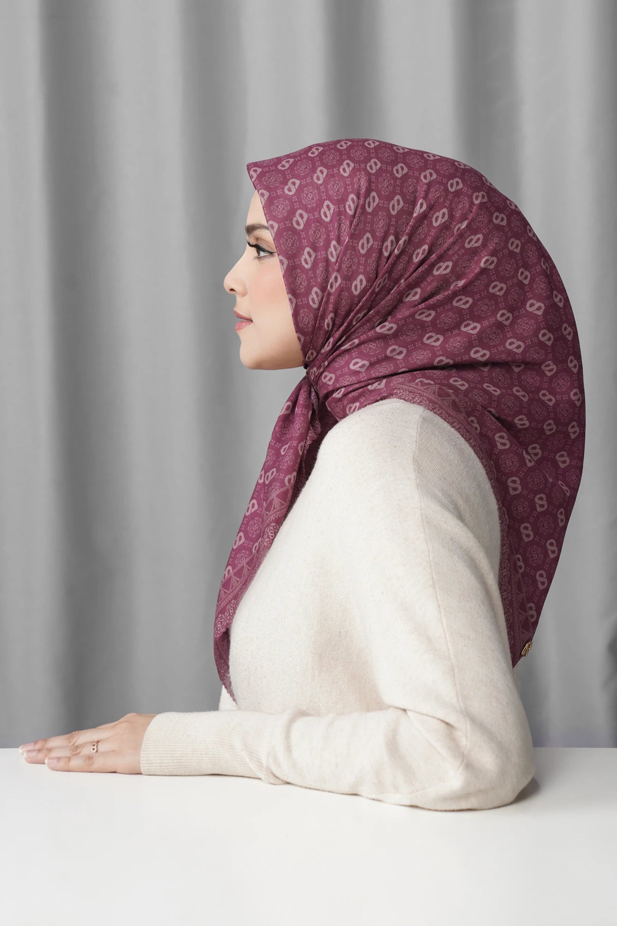 Songket Square - Orchid