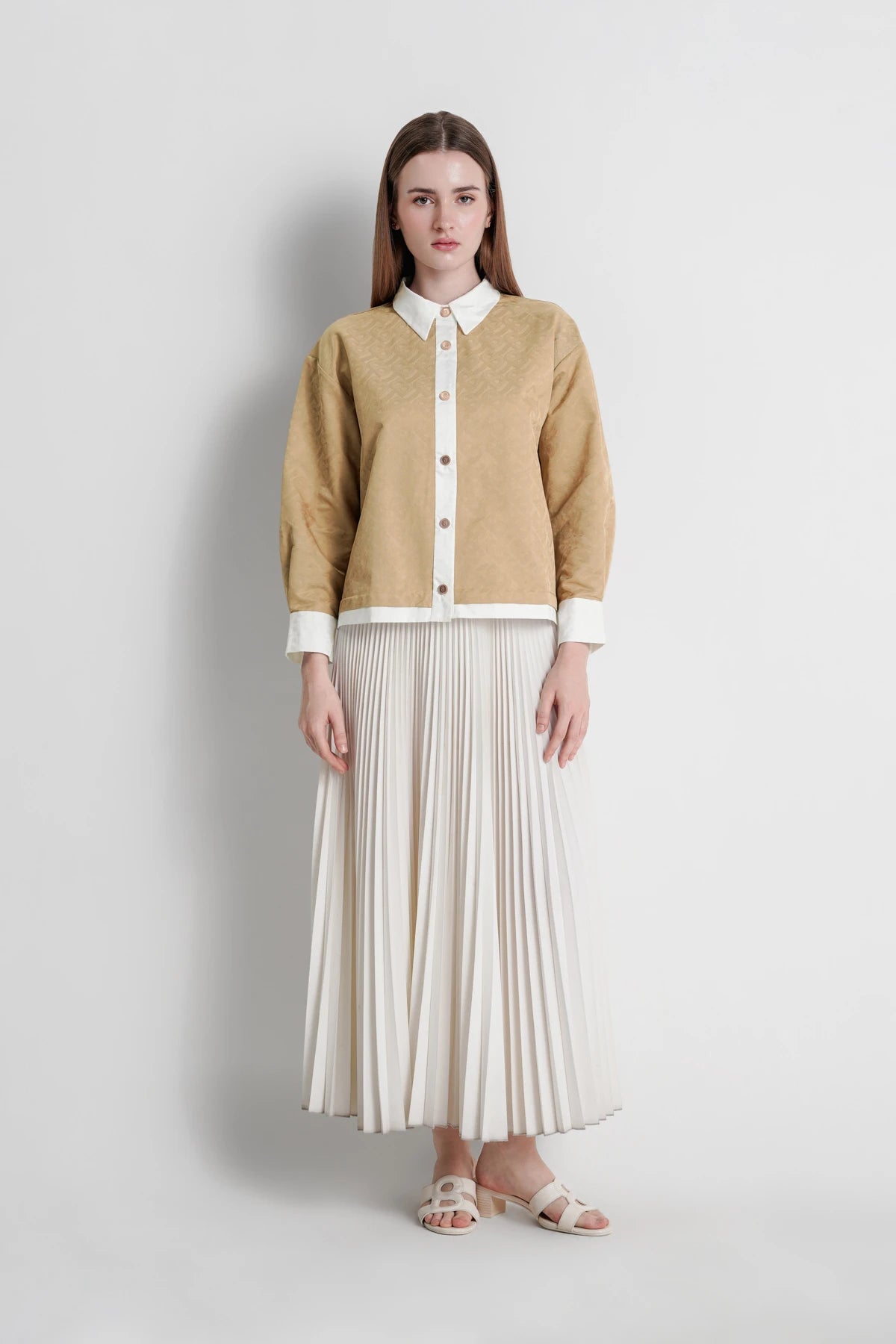 Tiffany Monogram Shirt - Brown