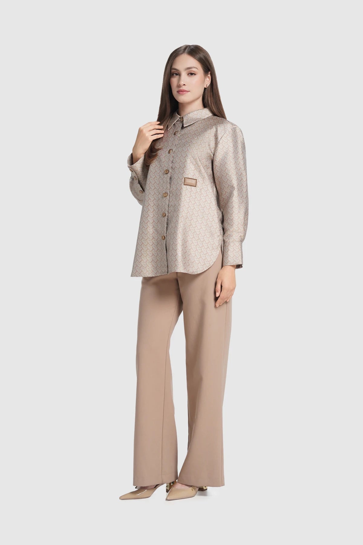 Verena Basic Shirt - Sand