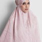 Waves Monogram Prayer Robe - Pearl Blush