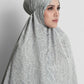 Waves Monogram Prayer Robe - Shadow
