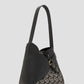 Britney Bimu Jacquard Bag Small - Black