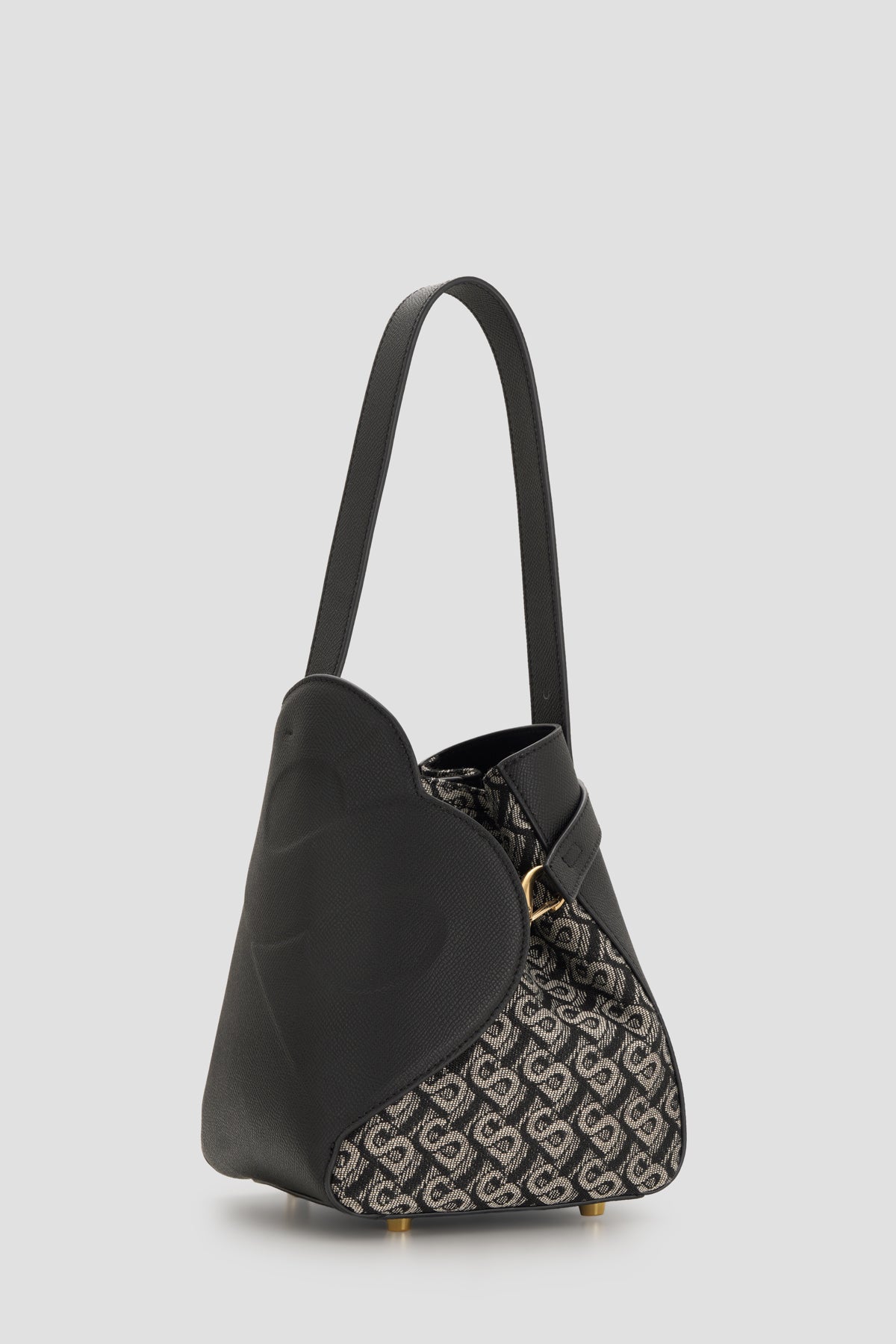 Britney Bimu Jacquard Bag Small - Black
